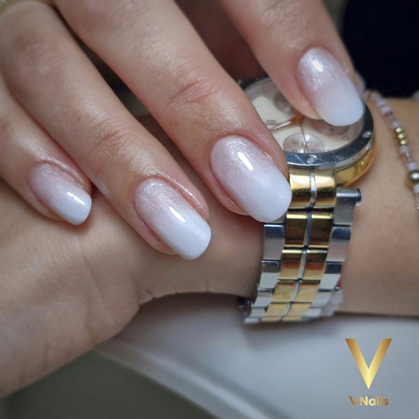 Nago plokštelės dengimas geliu, ombre dizaino pasirinkimas