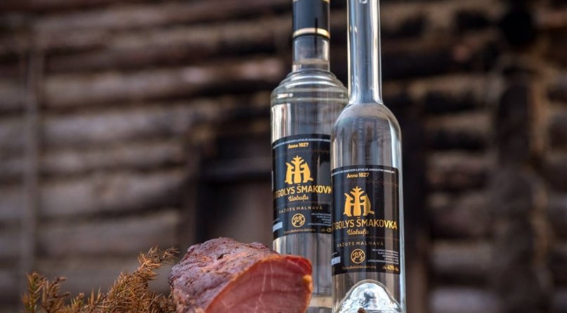 Degustacijos muziejuje „Latgales Šmakovka“ Malnavoje