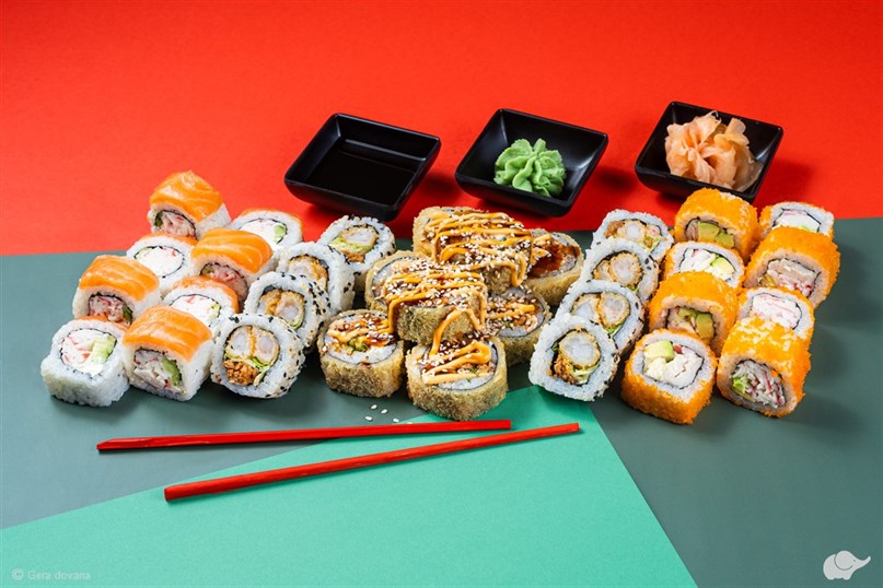 Šventinis „Sushi Lovers“ sušių rinkinys