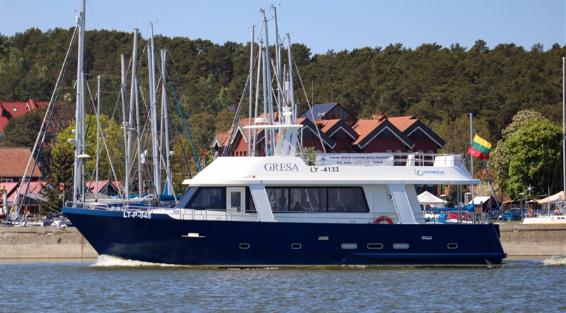 GRESA laivai Kuršių Mariose